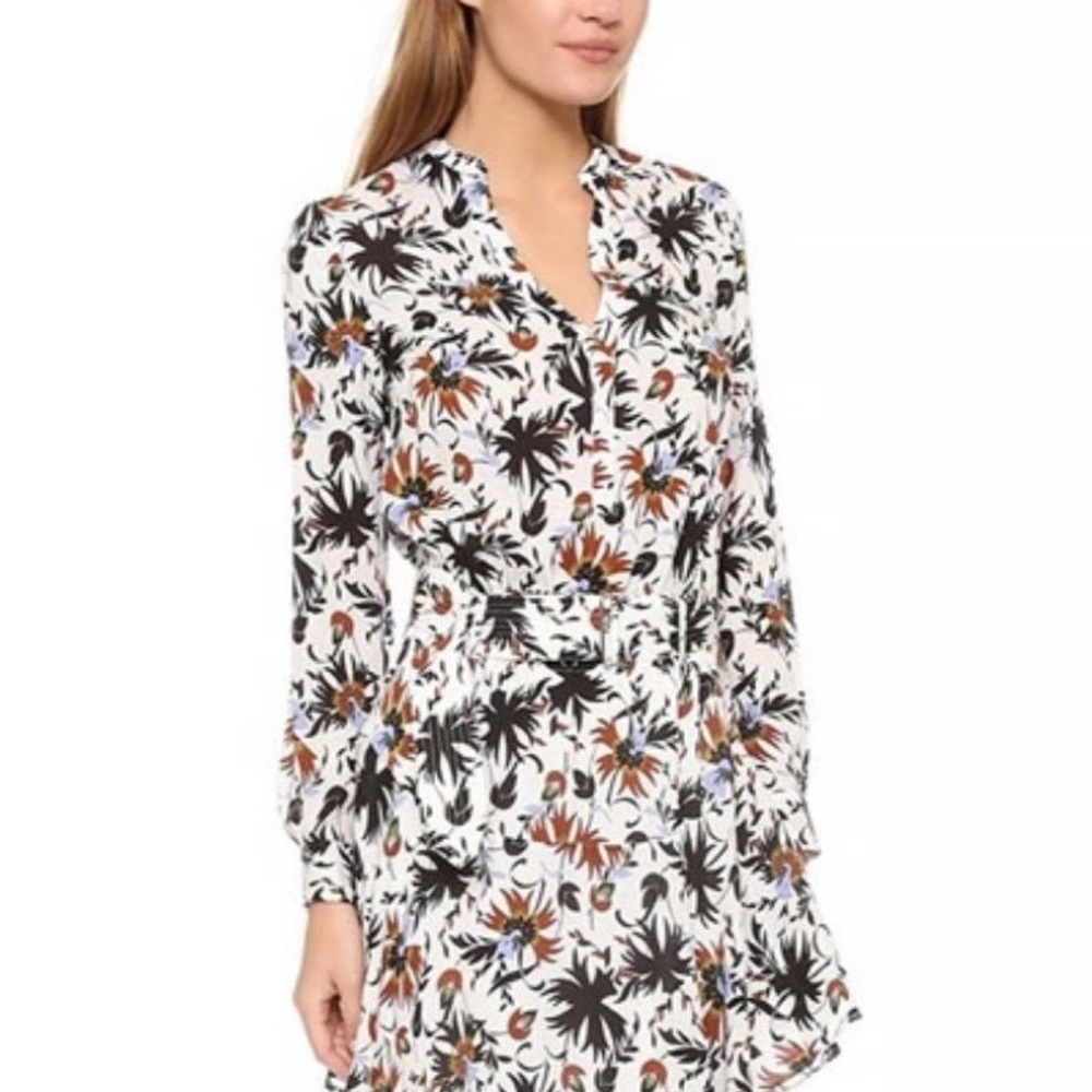 A.L.C. The way silk belted dress size 4